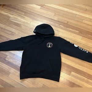 Salty Crew Chasing Tail Black Hoodie Sweatshirt Size Medium  M1